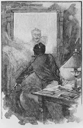 The Narrator and the Horla, Illustration from 